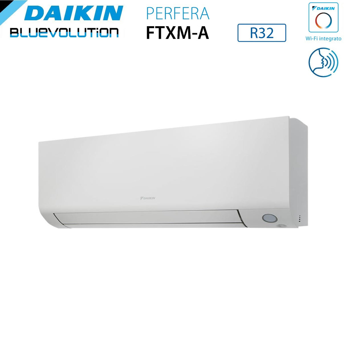 daikin climatizzatore condizionatore daikin bluevolution trial split inverter serie perfera all season 9912 con 3mxm52a r 32 wi fi integrato 9000900012000 garanzia italiana