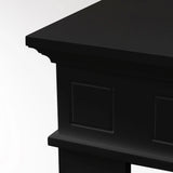 divina fire cornice per camino rivestimento in legno l895xh905xp28 jefferson nero ean 8056157807148