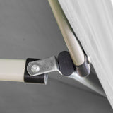 divina garden gazebo richiudibile pieghevole 3 x 6 bianco ricoperto in pvc impermeabile ean 8053323389972