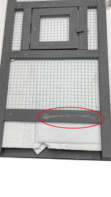 easycomfort area occasioni easycomfort voliera per uccelli da esterno in legno di abete 80 5x57x158 5cm grigio chiaro 1