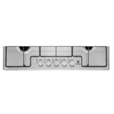 electrolux piano cottura a gas electrolux egs7534x 5 fuochi in acciaio lxp 744x51 bruciatore wok multicorona pulizia facile ean 7332543782949