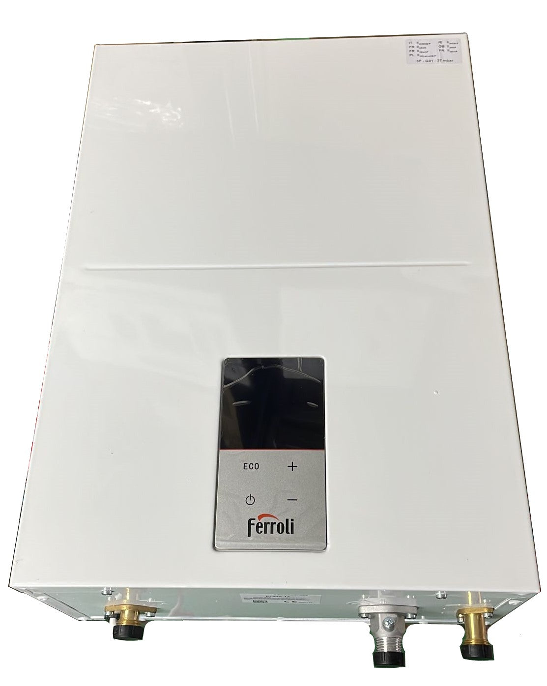 ferroli area occasioni scaldabagno a gas ferroli kona 17 litri camera stagna gpl low nox completo di kit fumi