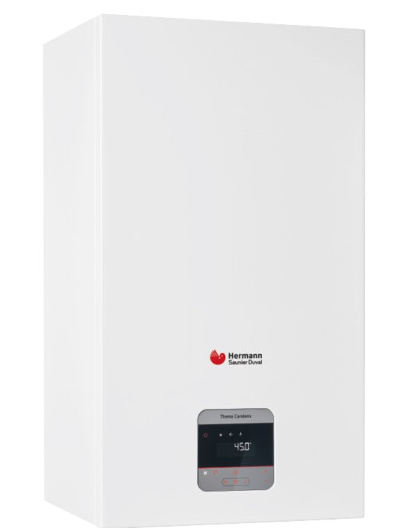 hermann saunier duval offerta caldaia a condensazione hermann saunier duval thema condens 30 is hit metano gpl 0010034553 completa di kit scarico fumi