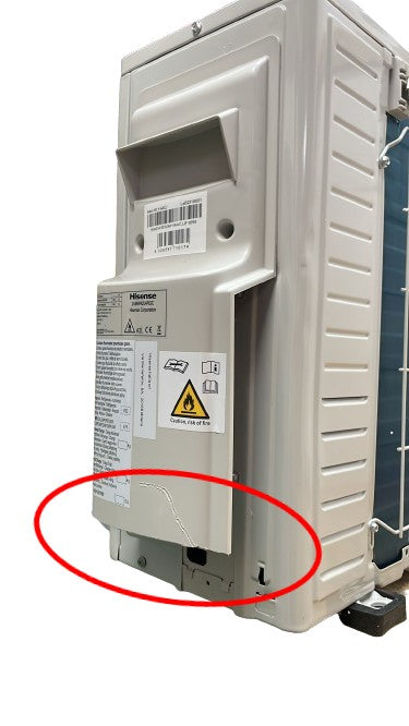 hisense area occasioni climatizzatore condizionatore hisense dual split inverter serie hi comfort 912 con 2amw42u4rgc r 32 wi fi integrato 900012004