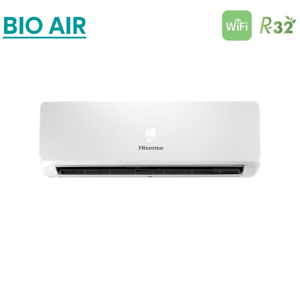 hisense climatizzatore condizionatore hisense trial split inverter serie bio air 9912 con 3amw62u4rjc r 32 wi fi integrato 9000900012000