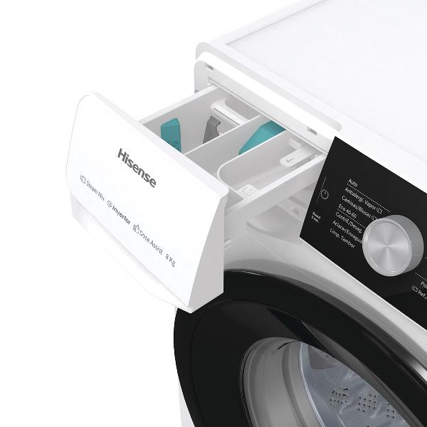 hisense lavatrice a carico frontale hisense 8 kg wfga80141vm 1400 giri classe b ean 3838782432989