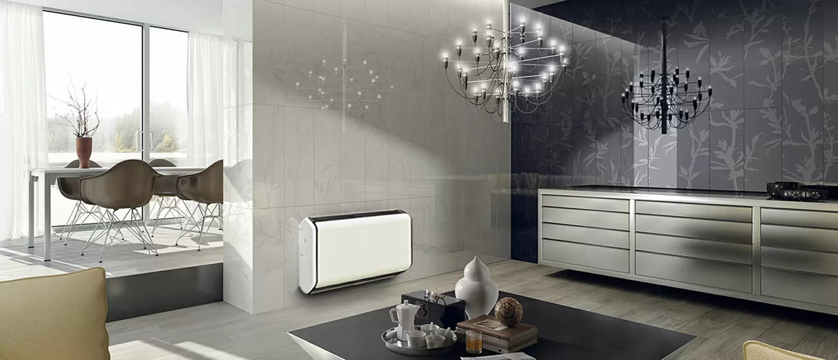 italkero radiatore stufa a gas italkero poster sp90 7.87 kw gpl o metano grigio argento con kit fumi