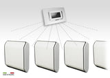 italkero radiatore stufa a gas italkero stratos mb 9.0 metano o gpl 774 kw colore bianco con kit fumi 99710446