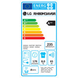 lg asciugatrice a pompa di calore lg rh80m3av6r 8kg eco hybrid classe a ean 8806091817815