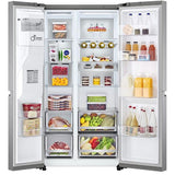 lg frigorifero side by side lg gslv90pzae no frost classe e 635 litri a179xl913xp735 wifi con smartthinq grandi capacita compressore smart inverter ean 8806091426918