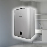 rinnai scaldabagno a condensazione internoesterno rinnai infinity nb 26 lt reu nb2635ffc e metanogpl con kit scarico fumi