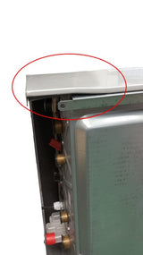 baxi area occasioni 2576 caldaia a condensazione da incasso baxi luna in plus 26 kw low nox completa di kit scarico fumi kit raccordi di serie cod a7736264 metano o gpl