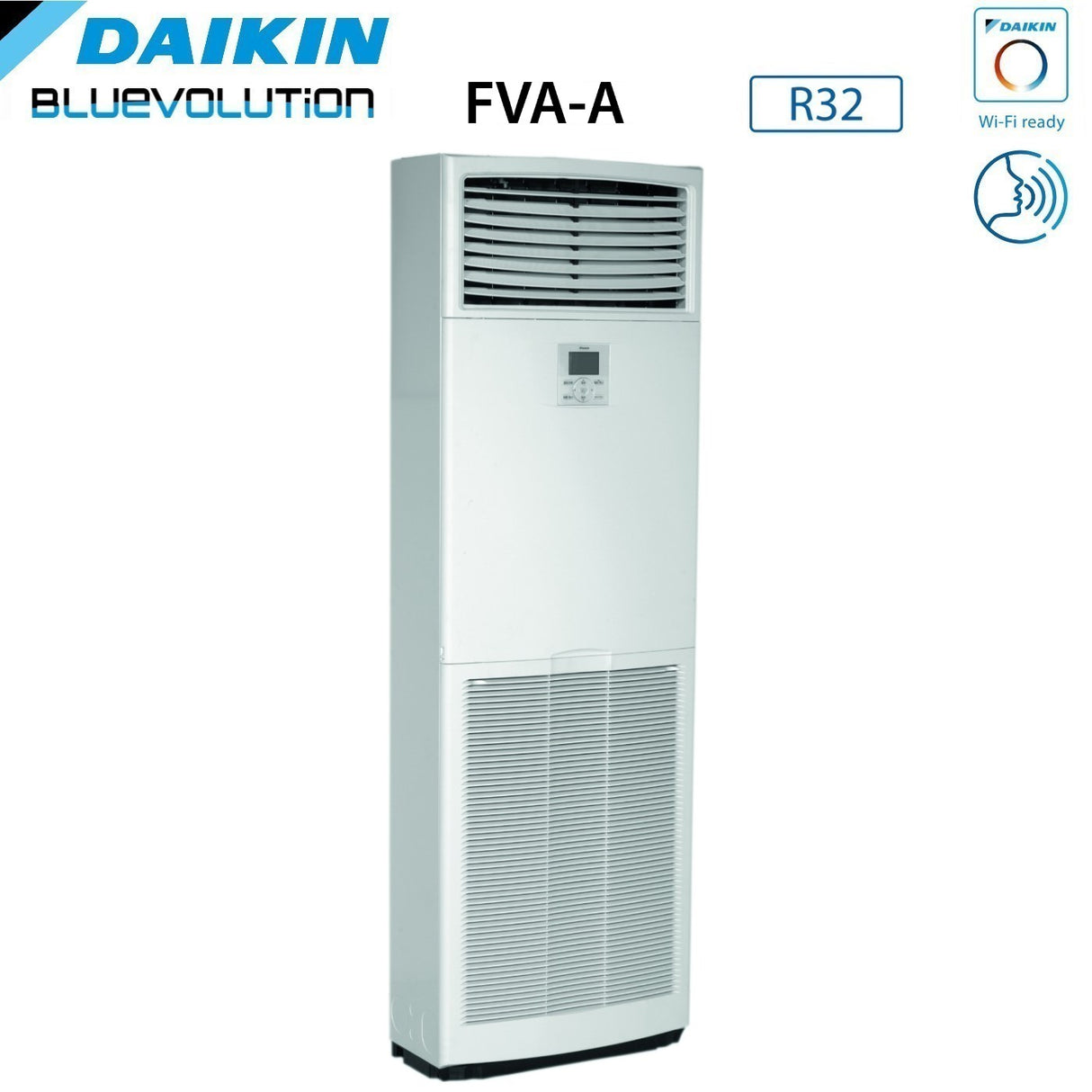 daikin climatizzatore condizionatore daikin bluevolution a colonna 24000 btu fva71a rzasg71mv1 monofase r 32 wi fi optional classe aa