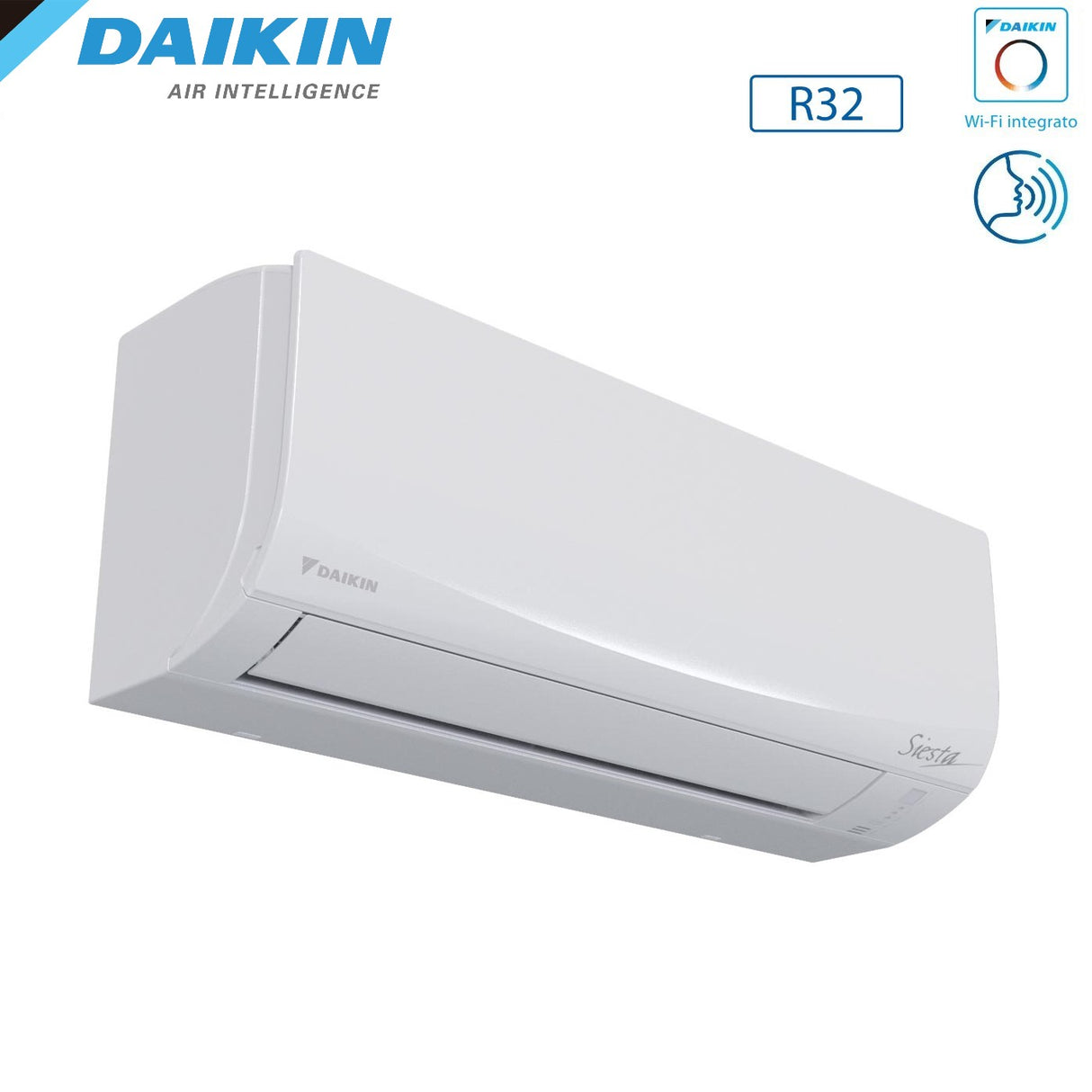 daikin climatizzatore condizionatore daikin dual split inverter serie siesta 1212 con 2amxf50a r 32 wi fi optional 1200012000 ean 8059657008985