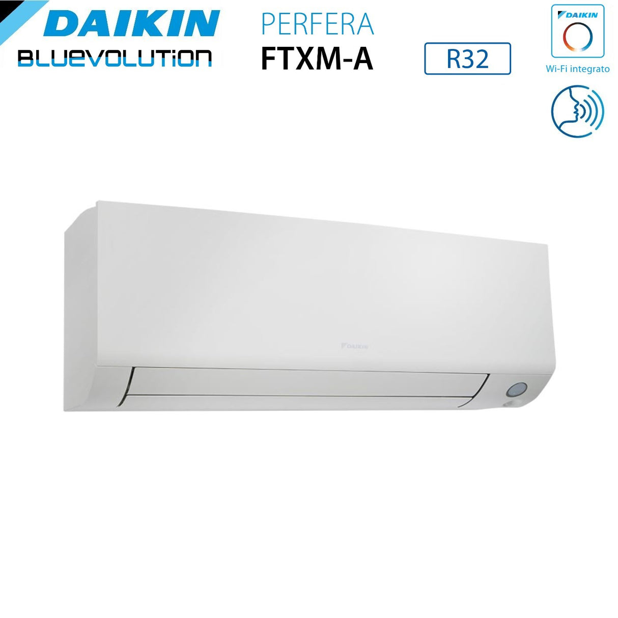 daikin condizionatore dual split daikin perfera all seasons 1218 con 3mxm68a r 32 wi fi integrato garanzia italiana