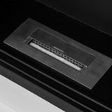 divina fire camino a bioetanolo biocamino da terra cambridge in legno bianco 110x37x102h ean 8053323382010