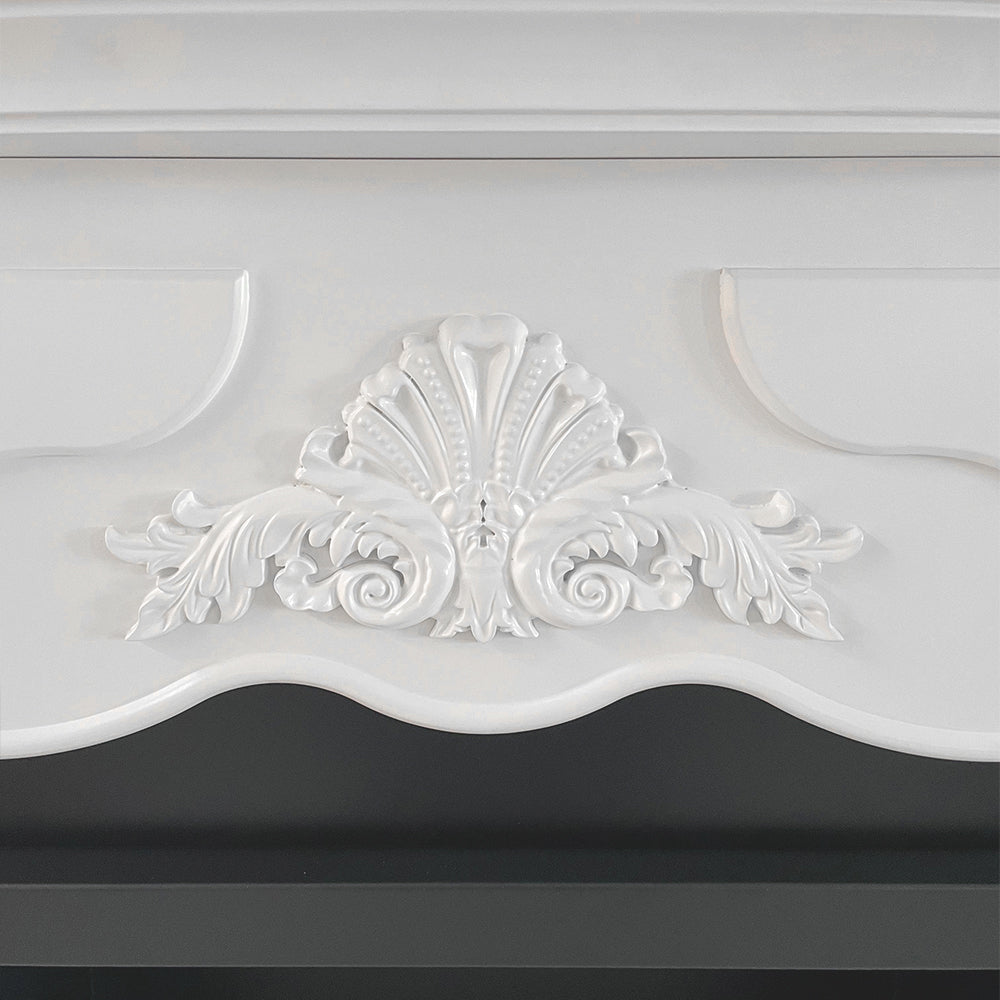 divina fire camino a bioetanolo biocamino da terra divina fire parigi in legno bianco l123xp39xh100 cm ean 8056157807667