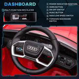 easycomfort easycomfort macchina elettrica per bambini 12v con telecomando velocita 3 8kmh luci e musica eta 3 5 anni rosso