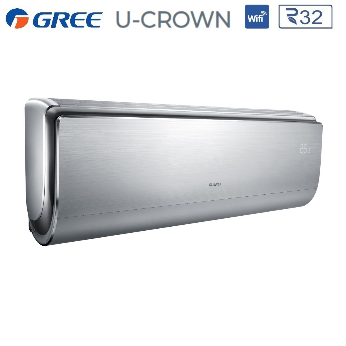 gree climatizzatore condizionatore gree quadri split inverter serie u crown 99912 con gwhd28nk6oo r 32 wi fi integrato 90009000900012000