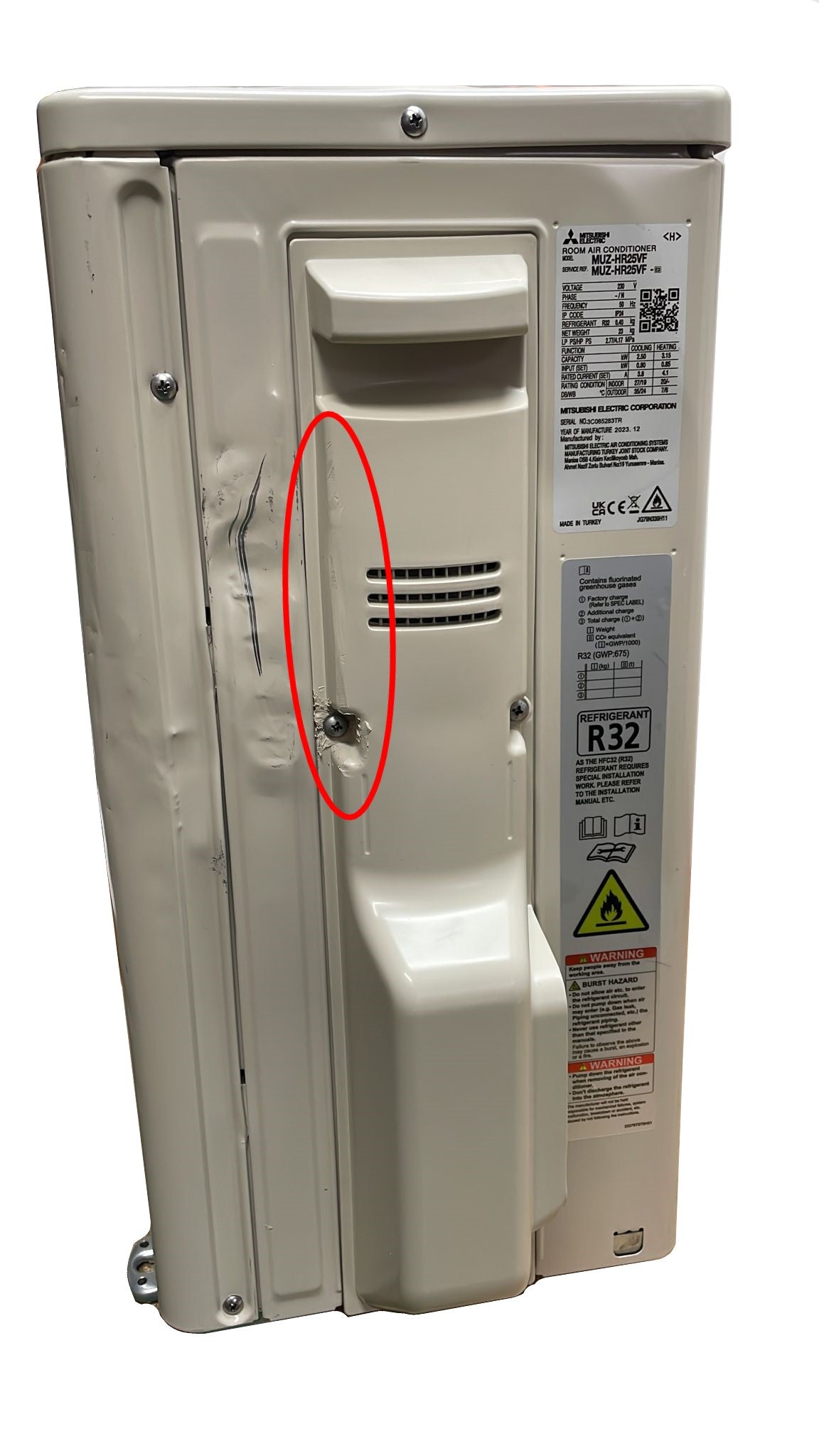 mitsubishi electric area occasioni climatizzatore condizionatore mitsubishi electric inverter serie smart msz hr 9000 btu msz hr25vf r 32 wi fi optional classe aa 12