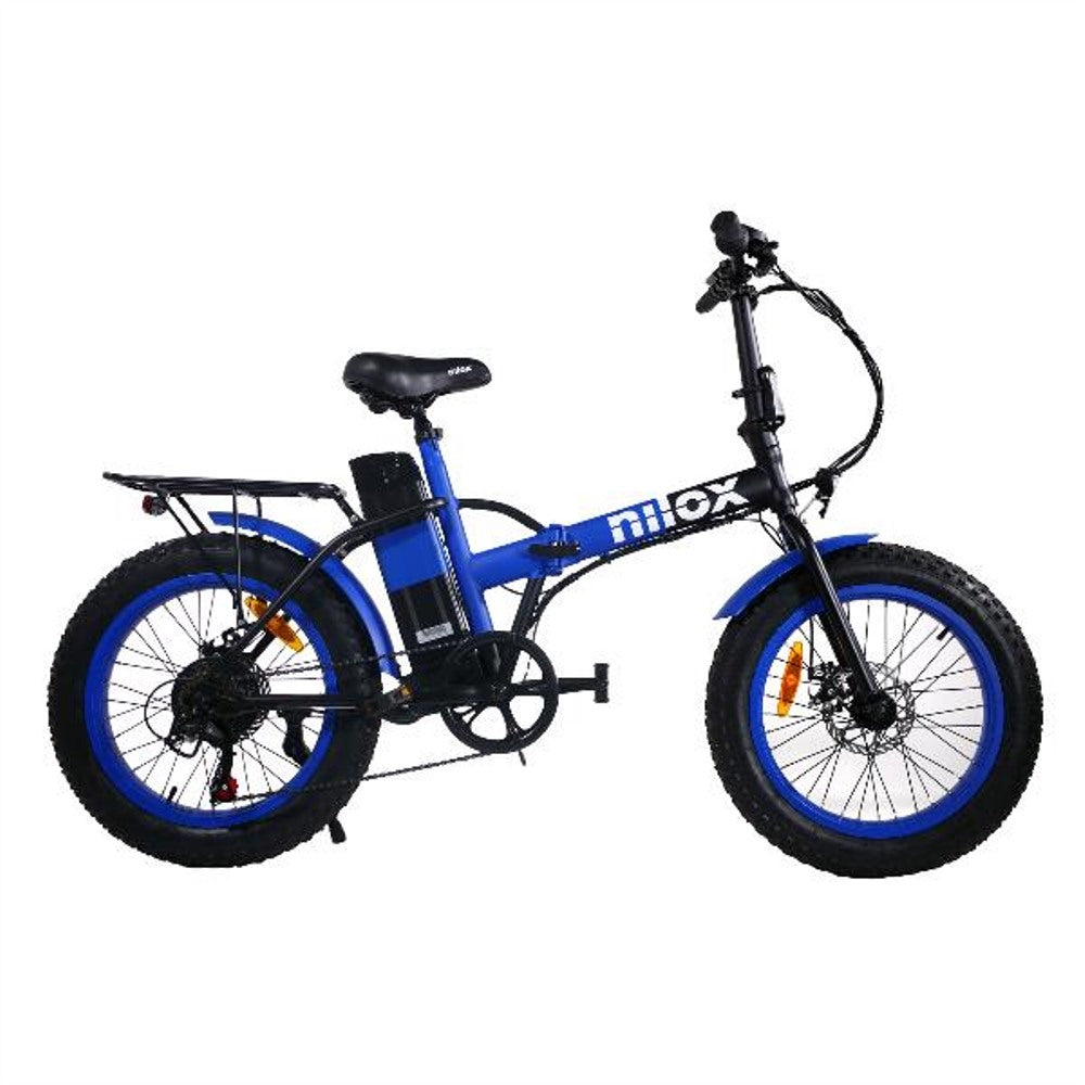 nilox e bike x8 inter edition 30nxeb20vim2v3 motore brushless high speed da 36v 250w e batteria removibile lg da 36 v gomme fat da 20 x 4e doppio freno a disco ean 8054320841814