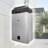 rinnai scaldabagno a condensazione internoesterno rinnai infinity nb 26 lt reu nb2635ffc e metanogpl con kit scarico fumi