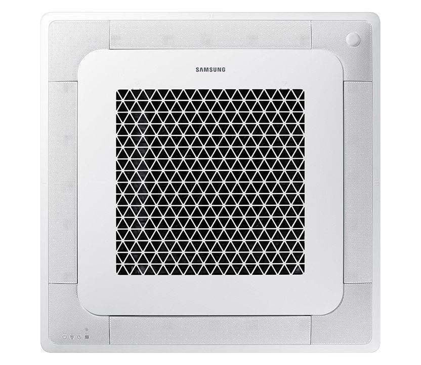 samsung climatizzatore condizionatore samsung inverter cassetta a 4 vie windfree 18000 btu ac052nn4dkh monofase r 410 wi fi optional con telecomando wireless e pannello incluso