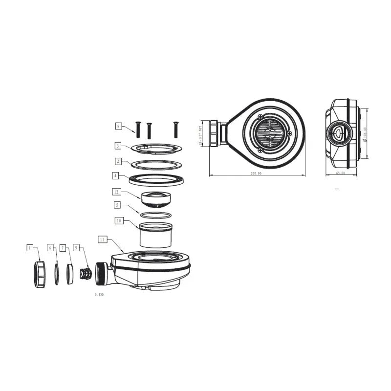 sfa piatto doccia sfa kinedo pietraviva 90 x 90 cm in resina effetto pietra bianco opaco ean 8033237883896