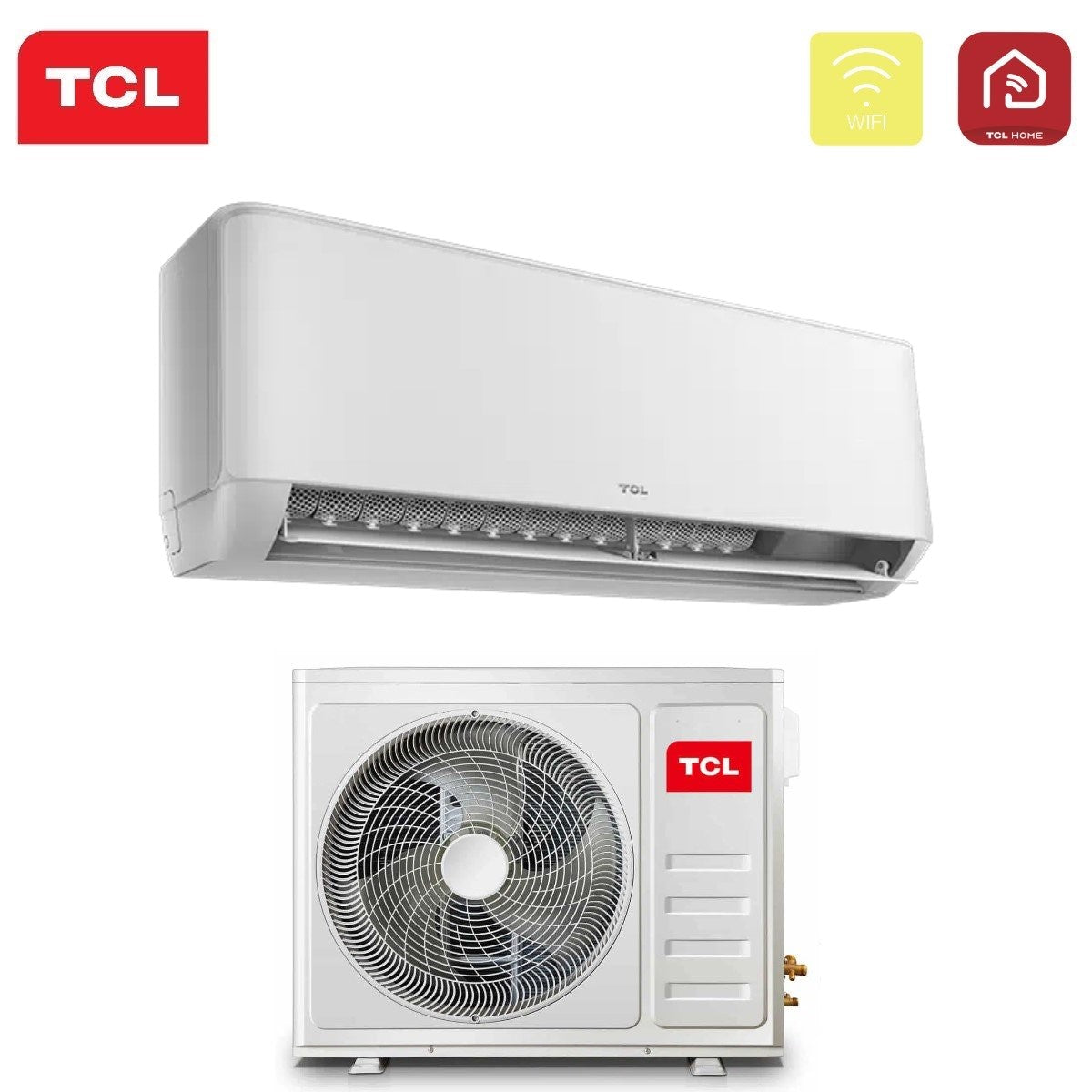 tcl climatizzatore condizionatore tcl inverter serie priority elite xa75 9000 btu tac 09chsdxa75 r 32 wi fi integrato classe aa