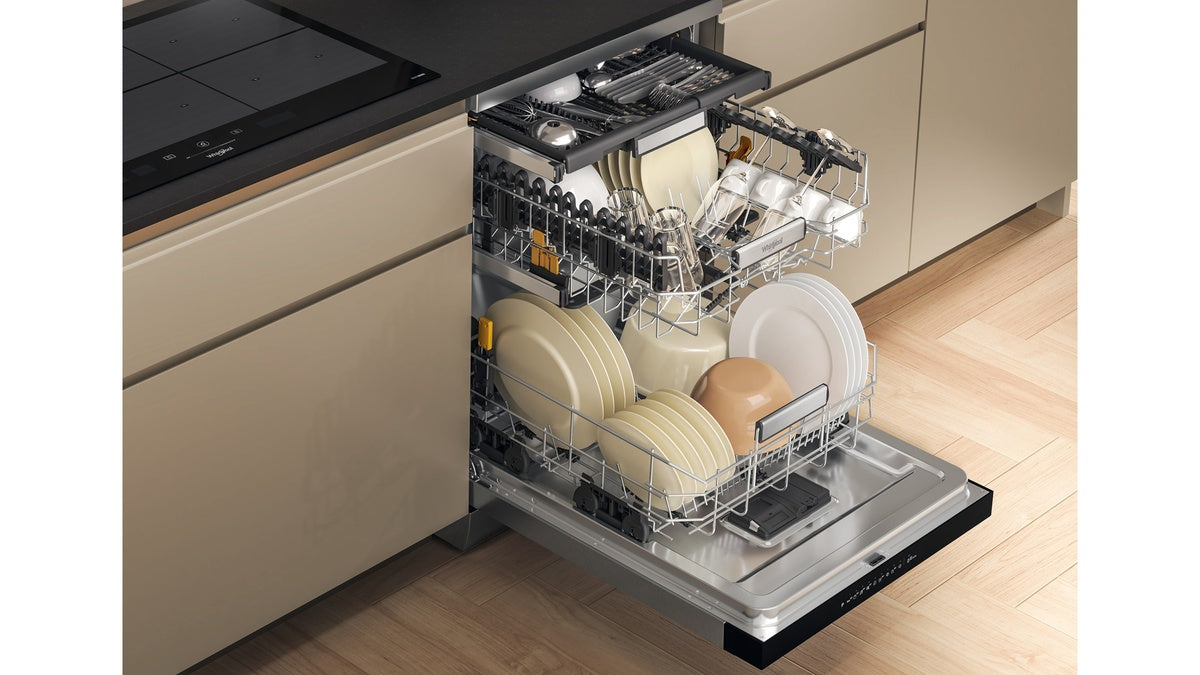 whirlpool lavastavoglie whirlpool w7f hp43 x maxispace 15 coperti a84xl60xp59 classe c tecnologia 6 senso inox ean 8003437640513