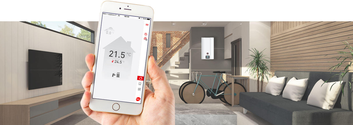 biasi caldaia a condensazione biasi rinnova adaptive fast 25s a metanogpl low nox completa di kit scarico fumi