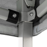 divina garden gazebo richiudibile pieghevole 3 x 45 bianco ricoperto in pvc impermeabile ean 8053323389965