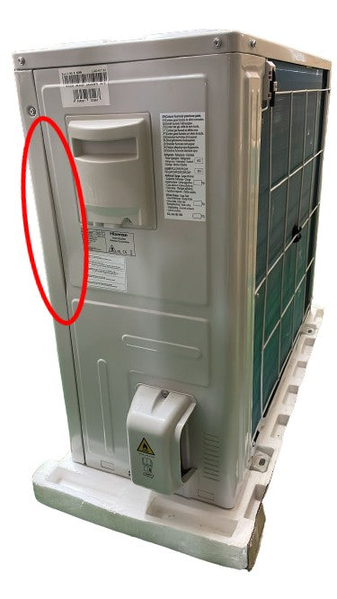 hisense area occasioni climatizzatore condizionatore hisense inverter canalizzato canalizzabile serie super 36000 btu aud105ux4reh8 auw105u4rk7 r 32 wi fi optional classe aa con telecomando e comando cablato di serie