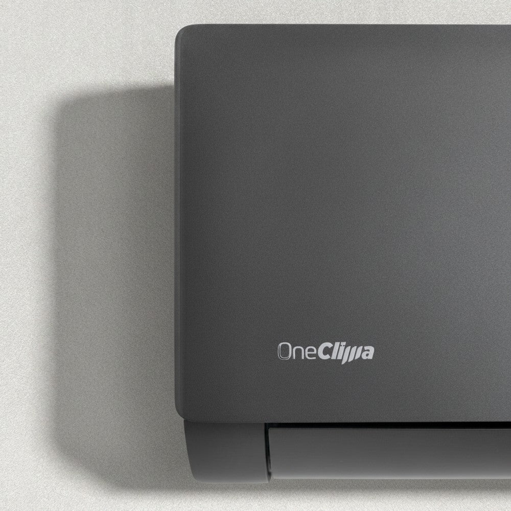 oneclima condizionatore dual split oneclima prime black 1818 con mlt27x3y24 r 32 wi fi integrato