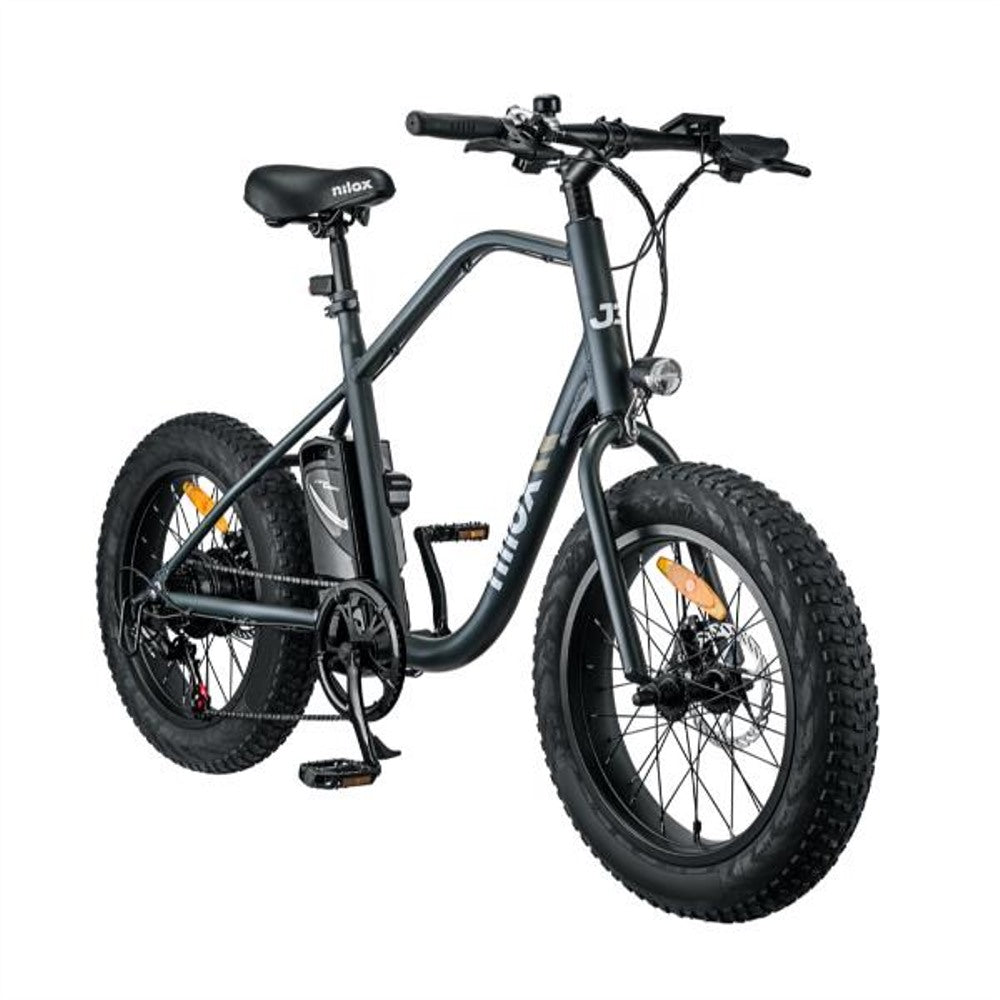 e bike nilox j3 30nxeb203v003v2 motore brushless high speed da 250 w batteria lg da 36 v ruote fat 20 ean 8051122173914
