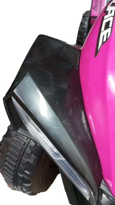 easycomfort area occasioni 2420 easycomfort mini quad per bambini 18 36 mesi a spinta manuale con musiche integrate in pp e metallo 67 5x38x44 cm rosa