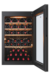 haier cantinetta vino haier wine bank 50 serie 5 hws49ga con compressore libera installazione nero 49 bottiglie ean 6930265399363