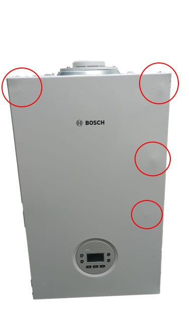 junkers bosch area occasioni 2601 caldaia a condensazione junkers bosch condens 1200 w gc1200w 2424 c 23 metano con kit scarico fumi