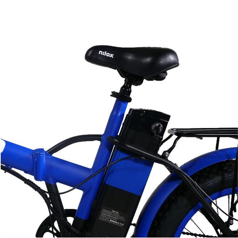 nilox e bike x8 inter edition 30nxeb20vim2v3 motore brushless high speed da 36v 250w e batteria removibile lg da 36 v gomme fat da 20 x 4e doppio freno a disco ean 8054320841814