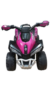 easycomfort area occasioni 2420 easycomfort mini quad per bambini 18 36 mesi a spinta manuale con musiche integrate in pp e metallo 67 5x38x44 cm rosa