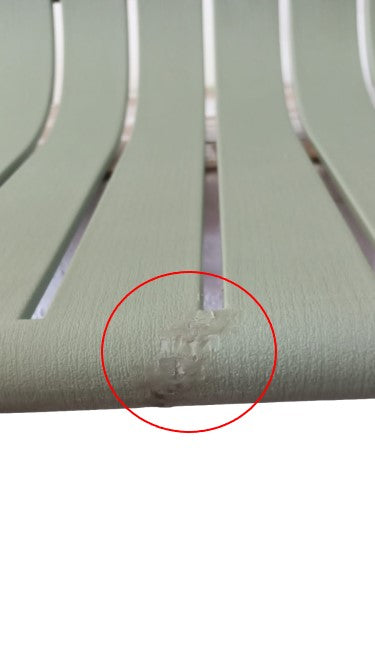 easycomfort area occasioni 2529 easycomfort set da giardino 5 pezzi a doghe con divanetto 2 poltroncine e 2 tavolini in polipropilene verde