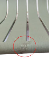 easycomfort area occasioni 2529 easycomfort set da giardino 5 pezzi a doghe con divanetto 2 poltroncine e 2 tavolini in polipropilene verde