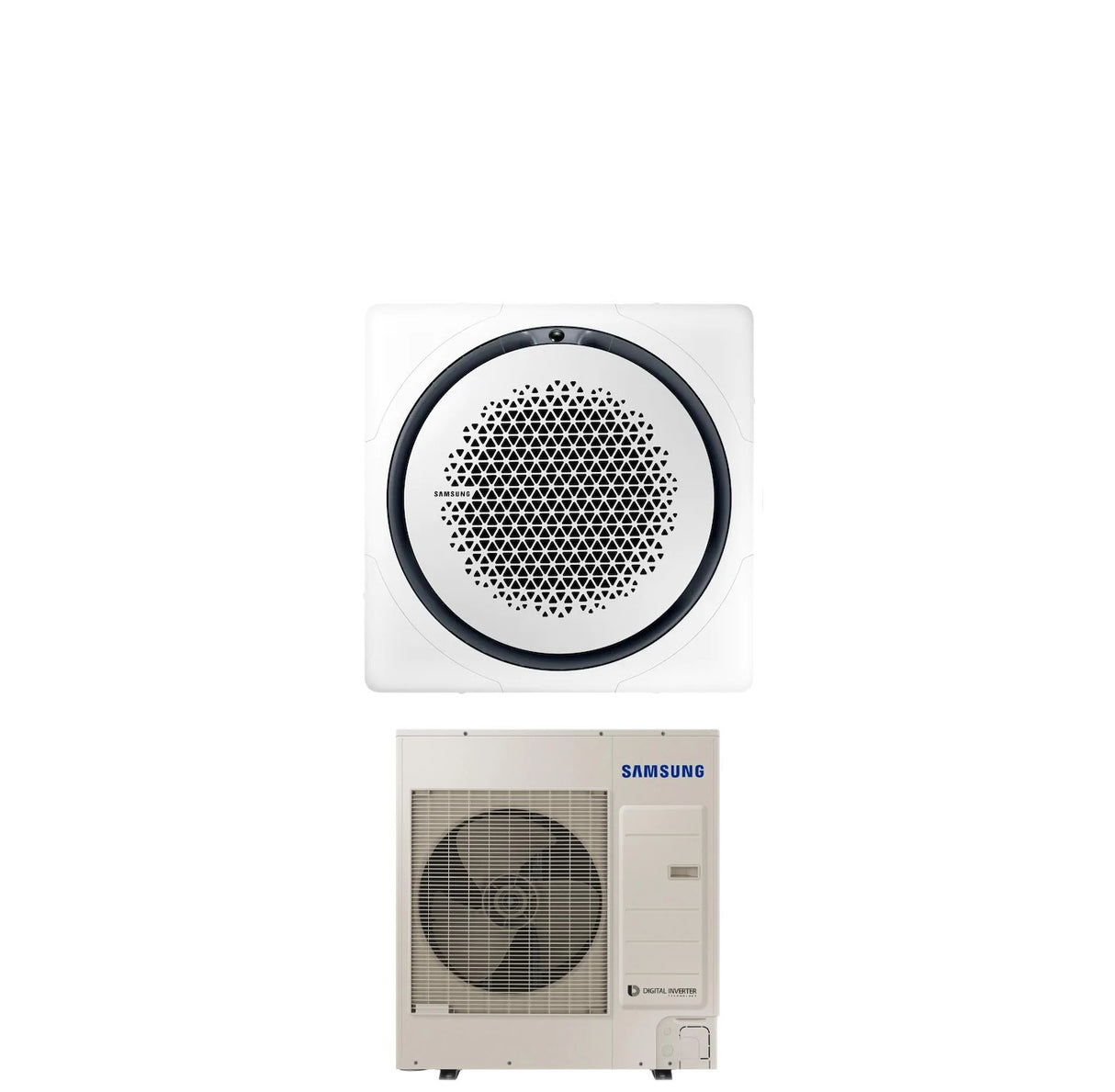 samsung climatizzatore condizionatore samsung inverter cassetta 360 48000 btu ac140rn4pkgeu trifase r 32 wi fi optional vari pannelli disponibili