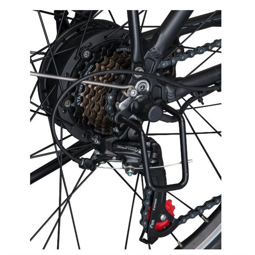 e bike nilox j5 national geographic 30nxeb266vng1v2 motore brushless high speed a 5 velocita da 250w e batteria lg da 36 v ruote da 26 cambio shimano 7 marce ean 8051122174621