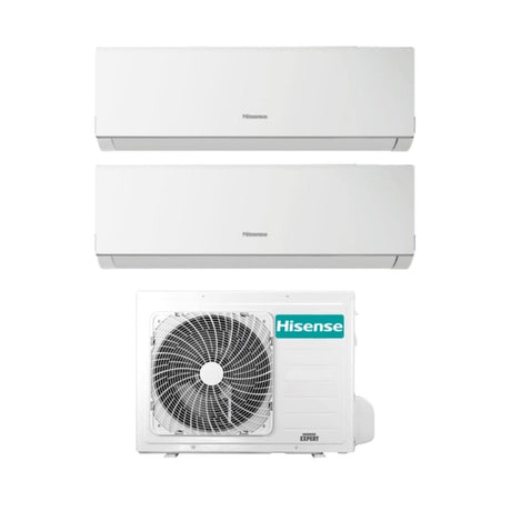 hisense area occasioni climatizzatore condizionatore hisense dual split inverter serie new comfort 99 con 2amw35u4rra r 32 wi fi optional 90009000 novita