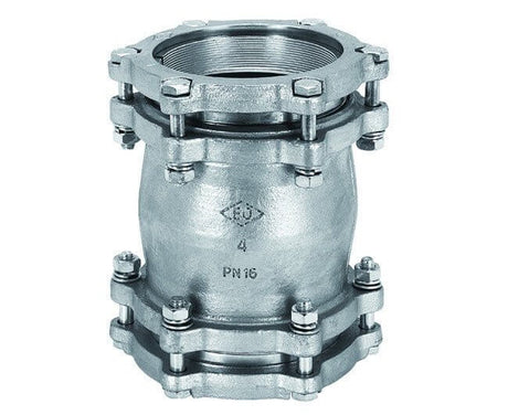 raccorderia atusa bigiunto doppio flangiato zincato atusa raccordo filettato in ghisa malleabile a cuore bianco modello 212 codice bz212 ean 8435049323919