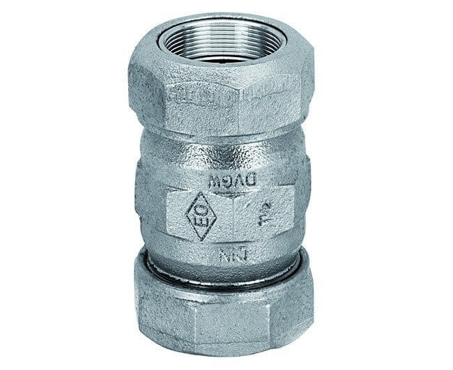 raccorderia atusa bigiunto doppio zincato atusa raccordo filettato in ghisa malleabile a cuore bianco modello 112 codice bz112 ean 8435049323896