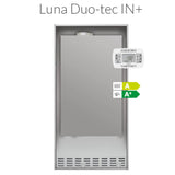 baxi caldaia a gas a condensazione baxi modello luna duo tec in 24 ga metano completa di kit scarico fumi