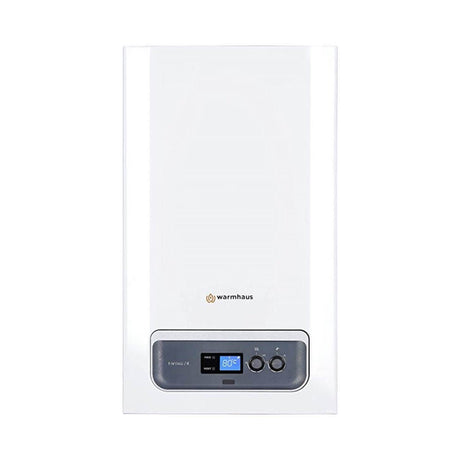 warmhaus caldaia a gas warmhaus a condensazione enerwa 24 metano o gpl completo di kit scarico fumi