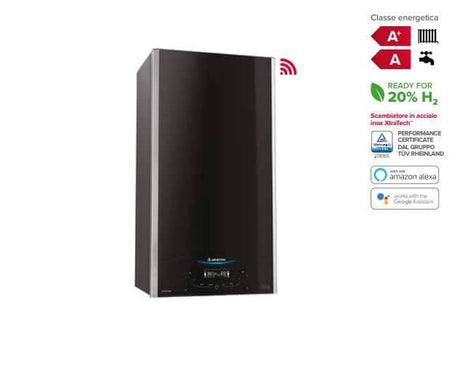 ariston caldaia ariston a condensazione alteas one net 30 kw a wi fi integrato metano o gpl controllo vocale sensys hd di serie novita wifi ean 8056138597570